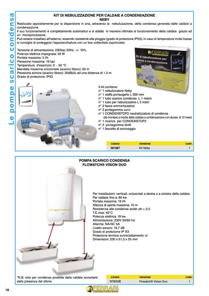 Nebulizzatore Per Condensa Ferrari Neby - Per Climatizzatori | Funzionamento Automatico E Silenzioso - Foto 4