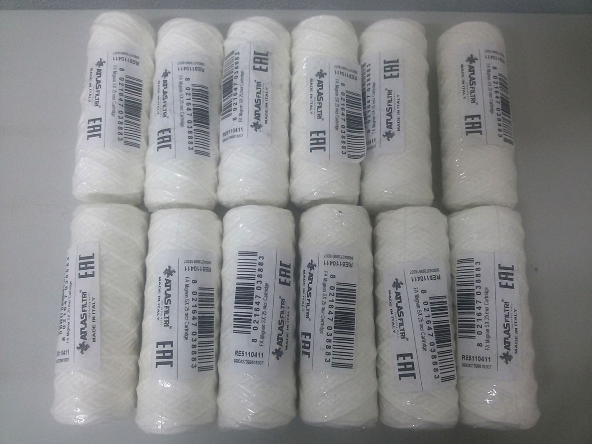 Cartuccia Filtro 5 MCR In Polipropilene - Filtro A Filo Avvolto Per Depurazione Acqua - Foto 7